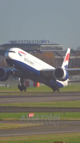 British Airways Boeing 777-300ER departs out of London Heathrow, en route to the Big Apple… New York City 🗽 🛫: London Heathrow International Airport (LHR) 🇬🇧 🛬: John F. Kennedy International Airport (JFK) 🇺🇸 ✈️: British Airways  ⏰: 6 hours 45 minutes  ®: G-STBL #planespotting #planespotter #avgeek #aviation #aviationdaily #aviationlovers #airplane #airplanes #b777 #airplane_pics #airplane_lovers #airplanespotting #airplanepictures #airplanelovers101 #airplanelovers #instaplanes #instaairplane #aviationgeek #aviationgeeks #aviation4u #aviationlovers #aviation_lovers #aviationphoto #aviationpics #aviationlife ======================== Property of Aviation Videography ©