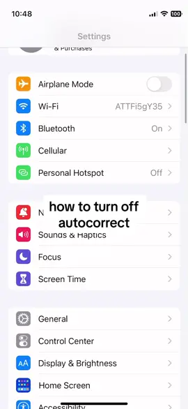 in case anyone needs this and dont know how to turn off autocorrect 