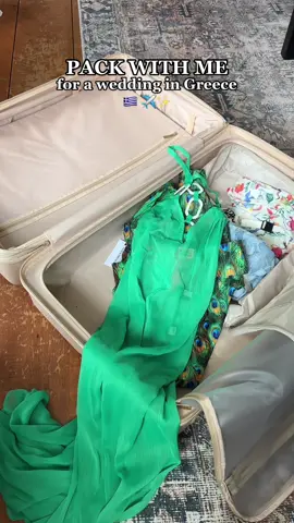 GREECE OUTFITS 🇬🇷🥂✨🫶🏻 what I packed for my trip to Santorini — everything is in my LTK #europeansummer #santorinigreece #traveltiktok #packwithme #vacationoutfits 