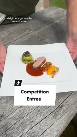 Veal, carrots and cabbbage! Simple as that 😏 #cooking #competition #competitivecooking #carrotrecipe #artofplating #chefsoftiktok #cheftok 