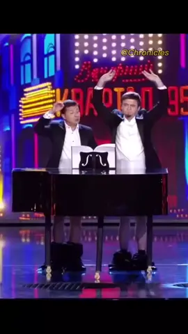 Putin laughs on Zelensky comedy