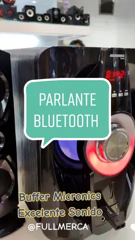 Parlante Bluetooth con Bufffer ⌚⏰📻#precio #fyp 