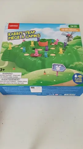 #miniso #minisomexico #minisoboardgame #juegodemesa #boardgames #rabbittrappiegealapins #rabbit #openboardgames #abriendojuegos #openthings #abriendocosas 