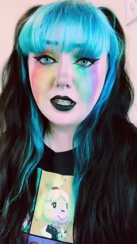 #alternativegirl #gothgirl #bluehair #fyp #midsize #plussize #makeup #mua #beauty #colorfulhair #egirl #chubbyqueen #emo #emogirl #mom #MomsofTikTok #altmom #gothmom #lipsync #elderemo #lipsyncaudios #Pride #pridemonth #rainbowmakeup #pridemakeup #pansexual #pansexualmakeup 
