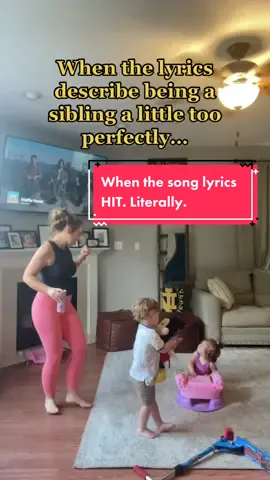 Couldn’t script this even if I tried #Siblings #bigbrother #toughsister #momlife #sahm #toddlermom #lifewithkids @Jonas Brothers #wafflehouse 