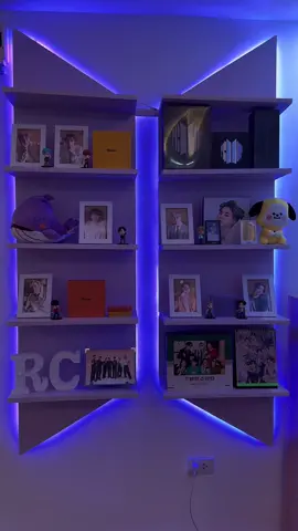 My BTS Corner 💜 #bts #btsarmy #bts_official_bighit #roomdecor #armycarat 