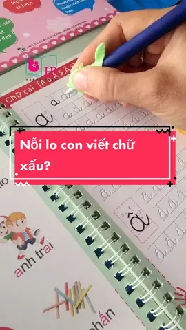 Nỗi lo con viết chữ xấu và bộ sách này giúp được gì?#nhasachhappy #sachtuxoa #giaoducsom #dochoichobe #xuhuong #BookTok 