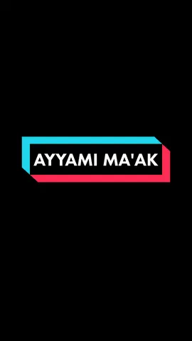 🙂 #ayyamimaak 