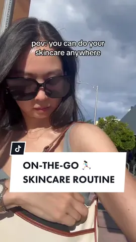rate my multitasking skills 1-10 #skincaretips #skincareroutine #sunscreenstick #beautyofjoseon  #onthegoskincare #skincareonthego #skincareessentials #minimalskincare  