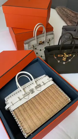 Collection is growing nicely. 🍊 #hermes #birkin #fashion #fyp