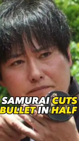 Samurai cuts bullet in half🔥 #joerogan  #jreclips  #samurai  #sword  #viral  #shortsfeed 