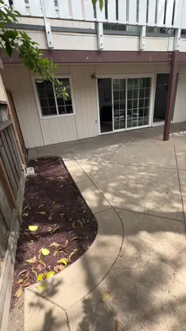 Look at this patio🤯 #condo #realestate #ca #california #property #backyard #patio #fyp 