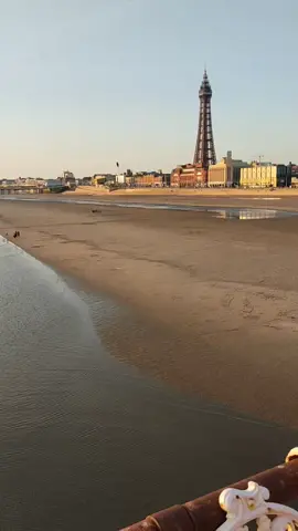 Central pier Blackpool #blackpool #centralpier #sunset #fyp #relaxing 