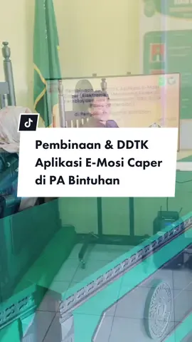 Rabu, 31 Mei 2023 Sekretaris PTA Bengkulu melakukan pembinaan umum serta sharing di Pengadilan Agama Bintuhan. Kegiatan tersebut dilanjutkan dengan DDTK aplikasi E-Mosi Caper oleh sekretaris dan tim IT PTA Bengkulu. #ptabengkulu #mahkamahagung #ditjenbadilag #pelayananpublik #pengadilan #pengadilanagama #provinsibengkulu #hakperempuandananak #pascaperceraian #pelayanan #emosicaper #kerjasama #bengkulu 