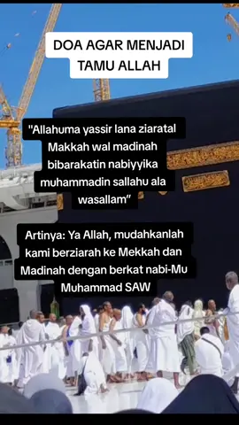 Perbanyak baca doa ini agar dimudahkan ke Tanah Suci #labaikallahhummalabaik #doakemudahan 