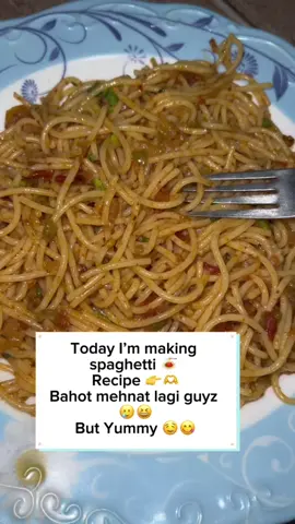 After so long veg spaghetti recipe 🫶😋 #spaghetti #vegspaghetti #foodies #foodrecipestiktok #vloggingwithmehak #FoodLover #recipevlog #viralvideo #yummyfood #spaghettilover #homefoodrecipe #cmt #like #share #supports 