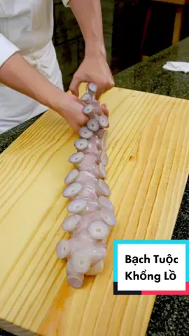 octopus 🐙🐙 Bạch Tuộc Khổng Lồ. #hoshiphan #asmr #foryou #foryoupage #octopus #food #LearnOnTikTok #Foodie 