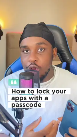 Here’s how to lock any app with your passcode  #iphonetricks #iphone #ios #ios16 #apple #techtok #decotechie #capcut #whatsapp #android #ai #artificialintelligence #tiktoknigeria #africa #tech #fyp  #foryoupage 