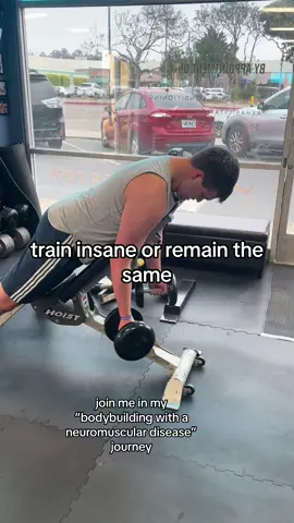 #bodybuildingwithaneuromusculardisease #gym 