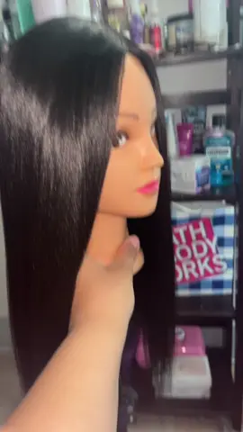 Heyy yall Im new , but comment some hairstyles that uu would like me to do on jasmine . 🩶#mannequinhairstyles #mannequin #fypシ 