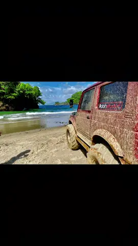 Paria Bay🏝️ #offroad #mud #suzuki #jeep #beach #sunsandsea #trinidad #northcoast #caribbean #trinitiktokers🇹🇹 