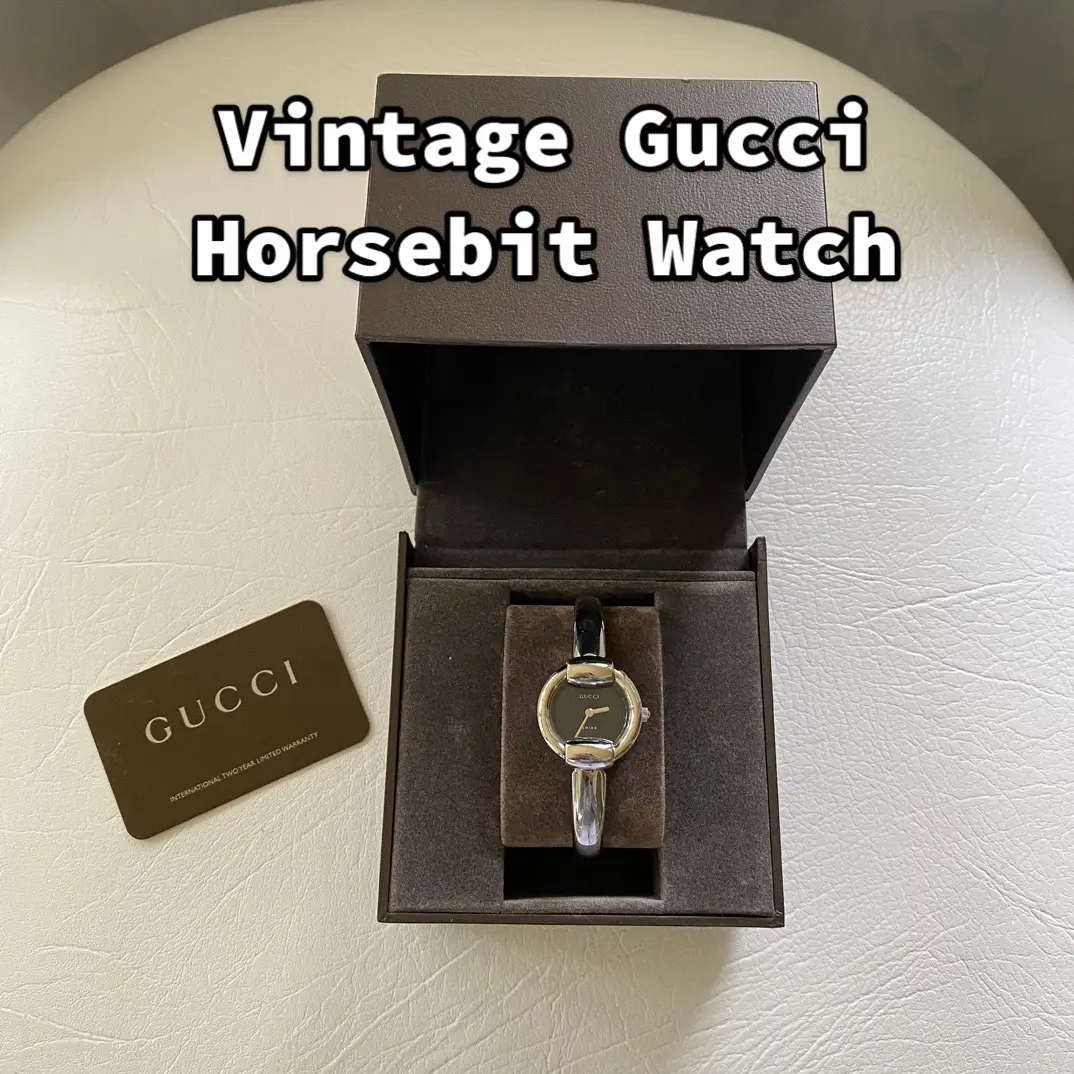 Vintage Gucci Horsebit Watch #vintagegucci #gucciwatch #vintagewatchesonly #vintagewatch #vintagewatchesoftiktok #vintagegucciwatch #sourcing #vintagecartierwatch #vintagecartier #vintagerolex #luxurywatches 