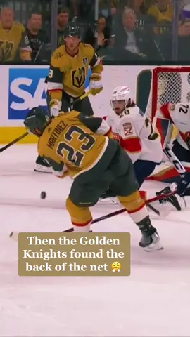 The #GoldenKnights have a 2-0 lead after the first period ✨✨✨ #Vegas #StanleyCup #NHL #Panthers 