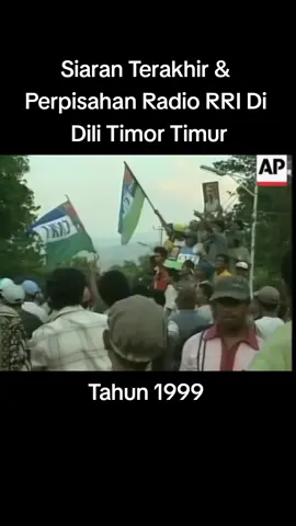 Siaran Terakhir Dan Ucapan Perpisahan Dari Radio RRI Untuk Timor Timur #radiorrijadul #sejarah #filmjadul #fyp 