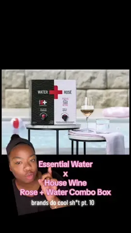 brands do cool sh*t pt. 10! #greenscreen #essentiawater #wine #rose #brands #brandpartnerships #Summer