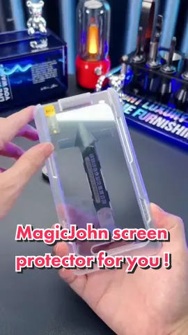 The first generation is here!High quality for you guys!#MagicJohn #magicjohnofficial #screenprotector #washington #phoneaccessories #usa #tiktokmakemebuy #factory #sanfrancisco #losangeles #dallas 