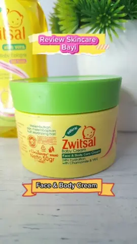 Review Babycream Face and body #CapCut #reviewproduk #bayi #babycream #skincarebayi #rekomendasiskincarebayi #zwitsal 