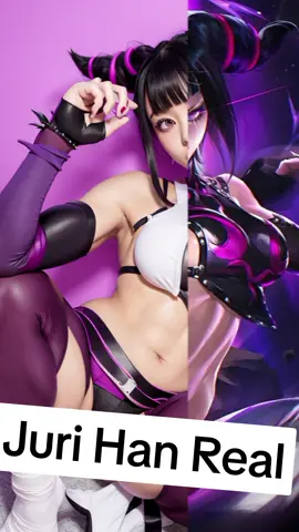 #CapCut Juri Han Real #jurihan #juristreetfighter #StreetFighter6 #ai 