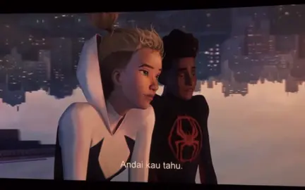 Cinta terhalang karena beda universe wkwk#milesmorales #gwenstacy #spiderverse #acrossthespiderverse 