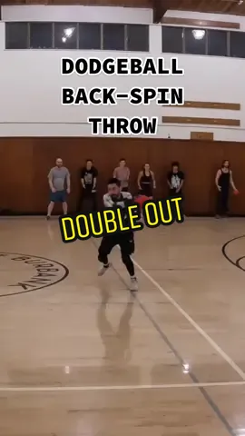 Dodgeball back-spin throw double out🔥 Save with my code: ✨BEERUS✨ @JustSaiyan Gear #jdball26 #fypシ #trendingvideo #viralvideo #dodgeball #foryoupage 