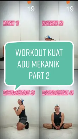 workout bahagiakan pasangan untuk pria & wanita, full video di YouTube channel, link di bio #homeworkout #kegelexercises #workout #serunyabareng #serunyamainbareng 