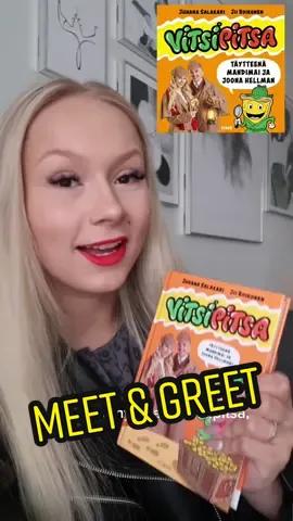 Kaupallinen yhteistyö: @storytel_fi  MEET&GREET!💛 Mua voi nähdä lauantaina 10.6. klo13 Stadi Cupissa! ⚽️ Nähdään siellä! 😍 Mun ja @Joona Hellman huikea Vitsipitsa on kuunneltavissa nyt Storytelissä! 🍕 #storytelfi #meetandgreet #vitsipitsa 