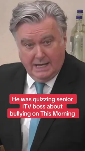 MP mocks the statement Holly Willoughby gave on This Morning over the Phillip Schofield affair. The MP John Nicolson was quizzing a senior ITV boss over bullying allegations #dailymirror #news #hollywilloughby #phillipschofield #thismorning #uknews #politics 