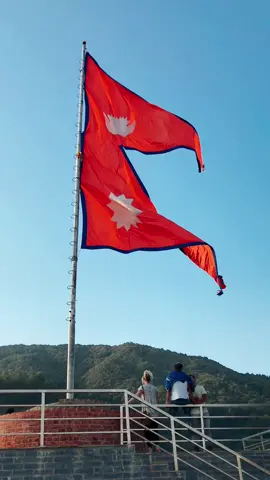 Nepal Flag Point Park, Ktm .. #tourism #travel #weekend #WeekendVibes #fy #foryou #Summer #flag #nationalflag #asia #asian #nepal #holiday #vacation #kathmandu #kathmandumuser #hikinh #trekking #jhor #kabhresthali #hill #mountain 