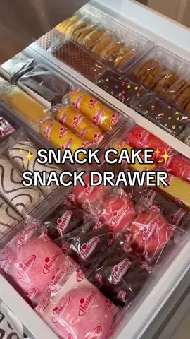 Which snack are you grabbin?? 🤘🏻🤘🏻 One year ago I posted a Hostess/Little Debbie video that needed up going viral and set things off for me! Decided to re-create that video one year later! **disclaimer (for all my favorite critics out there): this is just for FUN. Of course I’m not feeding it all to my kids, no we’re not keeping it in the fridge (it’s just for the aesthetics and again, just for fun), we’re recycling the plastic wrappers, and we’re not keeping it all. So take a deeeep breath (and another one, you good?) and enjoy!** #asmr #restockwithme #snackdrawerrestock #funrestock #junkfoodrestock #littledebbie #hostess #restockwithme #organizedsnacks #satisfyingvideo #justforfun #summerfun #seritoninboost 