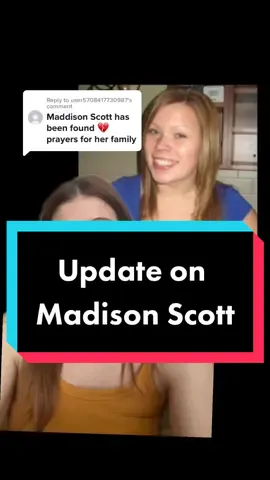 Replying to @user5708417730987   An unfortunate and tragic update to the Madison Scott disappearance. I hope justice is swift and the Scott family gets answers and closure. #madisonscott #found #canadiancrime #truecrime #vanderhoof #hogsbacklake #britishcolumbia #canada #greenscreen 