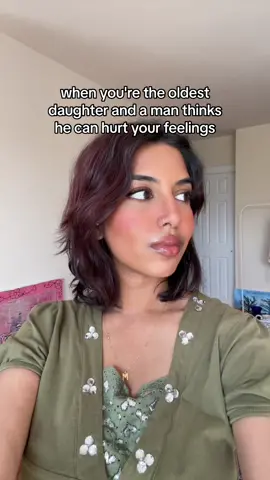 literally nothing fazes me anymore bc i've grown the thickest skin as the oldest daughter lol #desi #bengali #eldestdaughter 