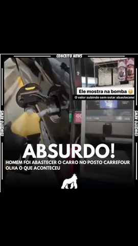 OLHA ISSO! 👀 #fyp #news #conceitonews #carrefour #abastecimentos #gasolina 