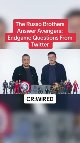 The Russo Brothers Answer Avengers: Endgame Questions From Twitter #marvel #mcu #marveltok #avengers #marvelinterviews #fyp #russobrothers #endgame #avengersendgame 