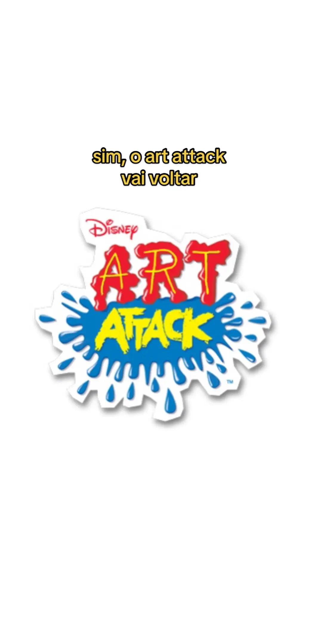 é o maior projeto da minha vida 🤧🫶🏽 #artattack #disney #infancia #nostalgia 