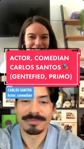 Actor comedian Carlos Santos (‘Gentefied,’ ‘Primo’) #hollywood #tv #tvshow #tvshows #tvseries #streaming #hulu #latino #latinos #latinoamerica #latinostiktok #latinotiktok #latinosenusa #latinosbelike #latinogang #latina #latinas #latinastiktok #latinx #latinxcreatives #latinxcreated #hispanic #hispanictiktok #entertainment #entertainmentnews #actor #actors #actores #lol #lmao #hahaha #jajaja #funny #funnytiktok #interview #fyp #foryou 