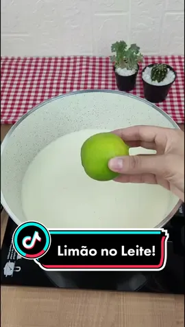Queijo caseiro!#receitas #queijo #leite #limao #viral #receitasdanana #receitasimples 