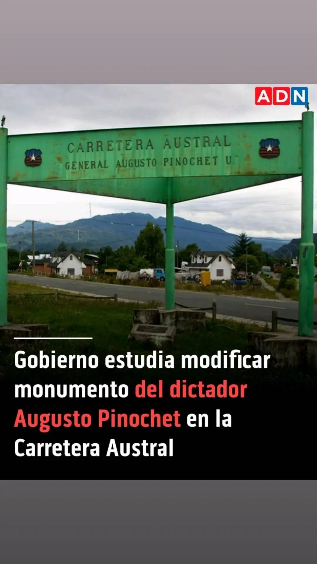 Autoridades políticas de la zona apuntaron a que, en caso de llevar adelante este cambio, se debe consultar a los habitantes.  📲 Revisa más detalles en ADN.cl. #pinochet #derechachilena #boric #presidenteboric #politicachilena #politicachile #chilenos #chile 