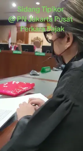 Sidang Tipikor di Pengadilan Negeri Jakarta Pusat Perkara Pajak#advokat #pengacara #viral #fypシ゚viral #fypシ #fypdongggggggg #fypage #fyp