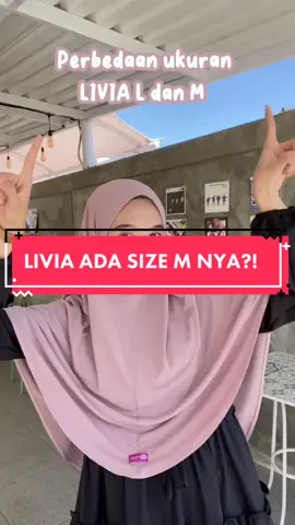 Yang ditunggu-tunggu! 😭😭 Khimar LIVIA ada size M nyaa ukh! 😭😭 #arafahijabofficial 