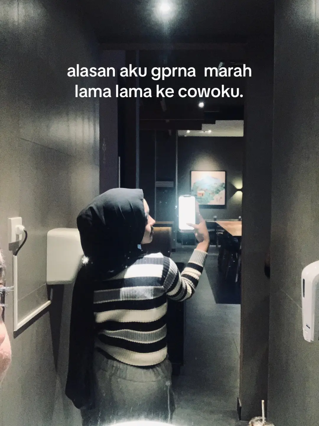 gamau bikin dia tambah pikiran/beban